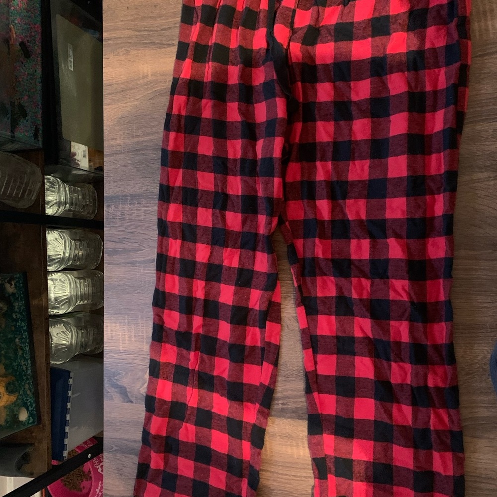 Flannel pajama pants large